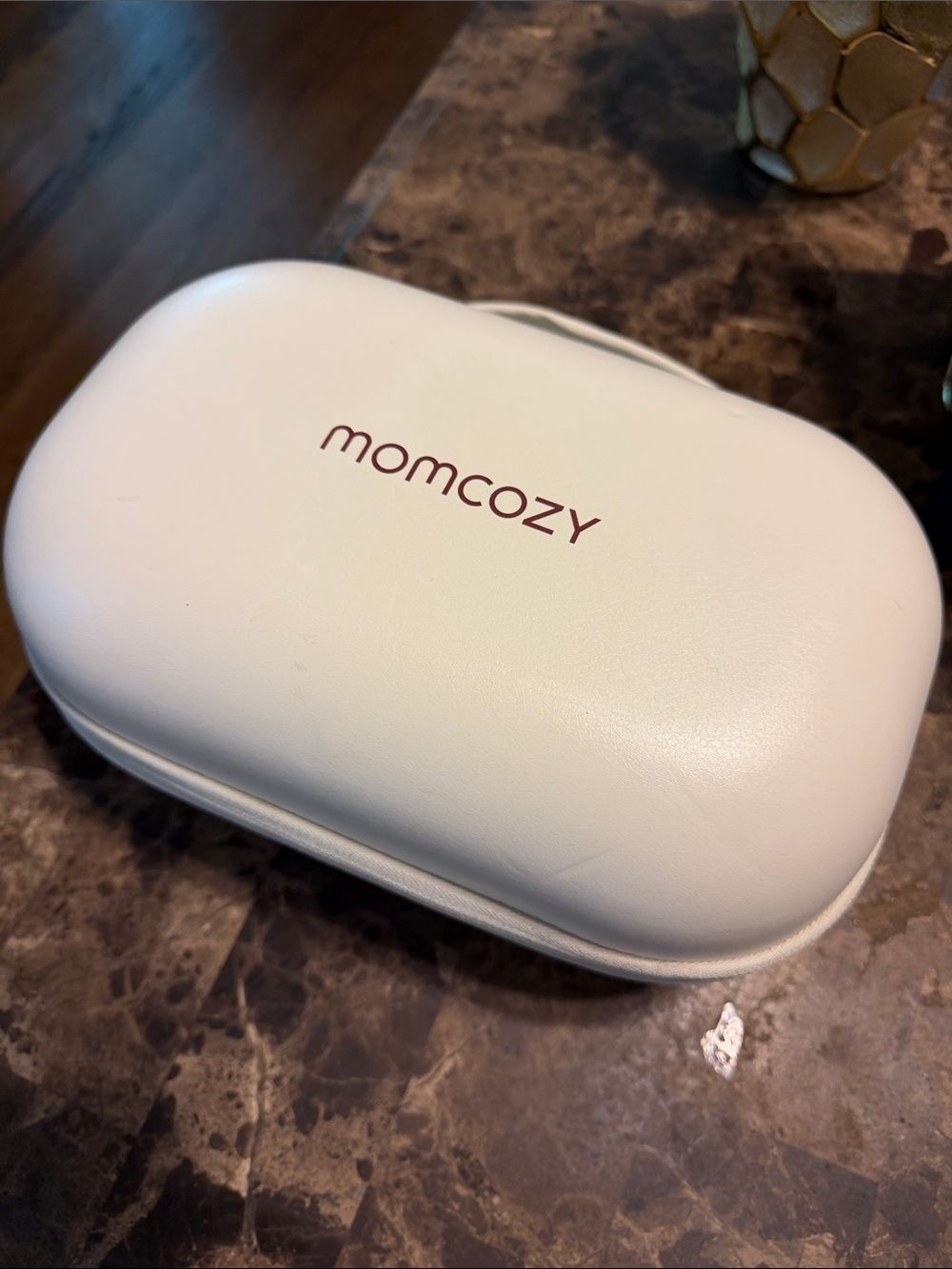 momcozy White Portable Breast Pump Storage Case